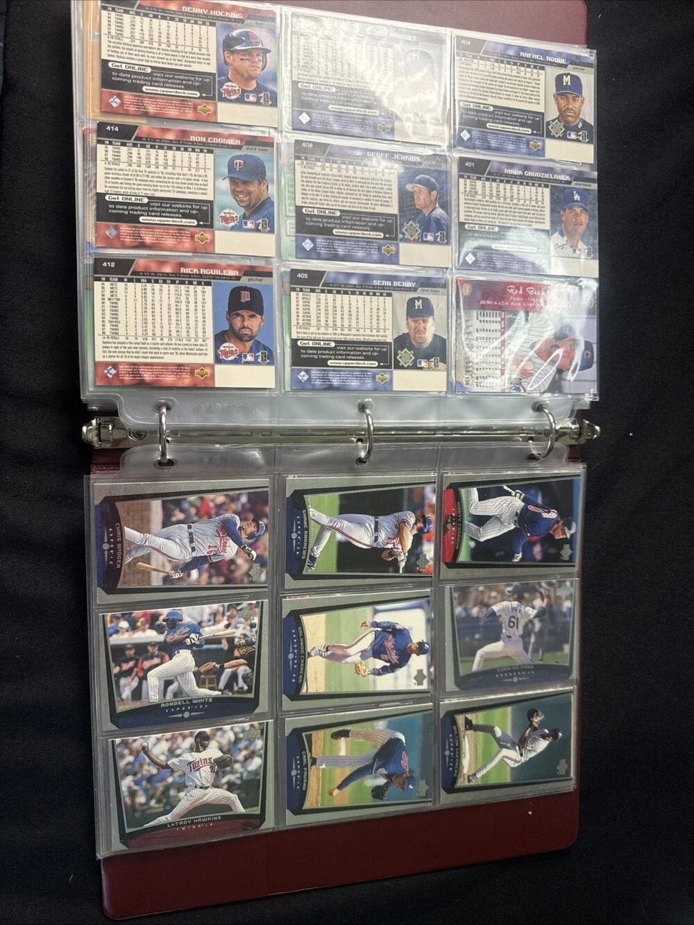 Baseball Card Lot Mint In Binder Since Early 2000s 100 Card Lot Hall Of Famers